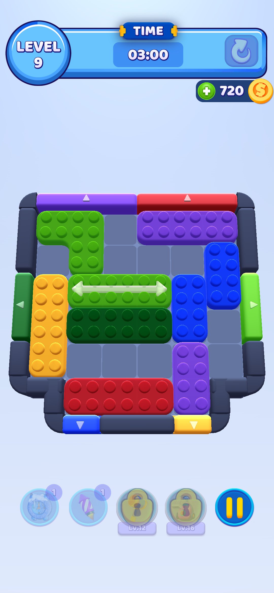 Color Block Jam — сложная комбинация