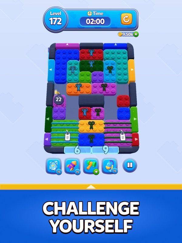 Color Block Jam — iPad уровень